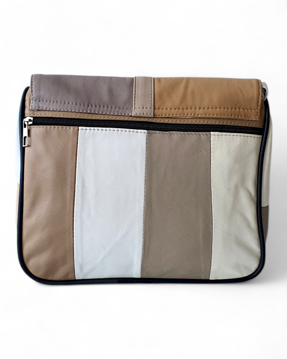 Geanta Dama Piele Naturala Multicolora Emi G04760 [4]