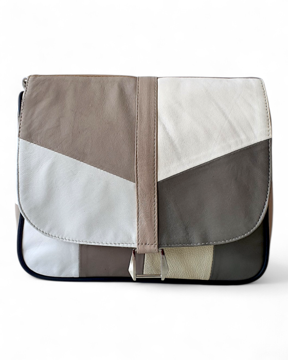 Geanta Dama Piele Naturala Multicolora Emi G04760 [2]