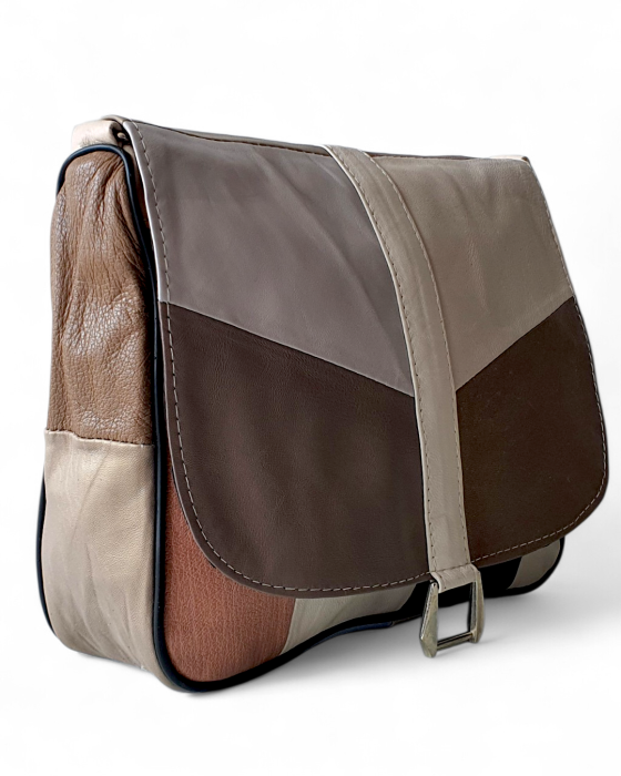 Geanta Dama Piele Naturala Multicolora Emi G04763 [3]