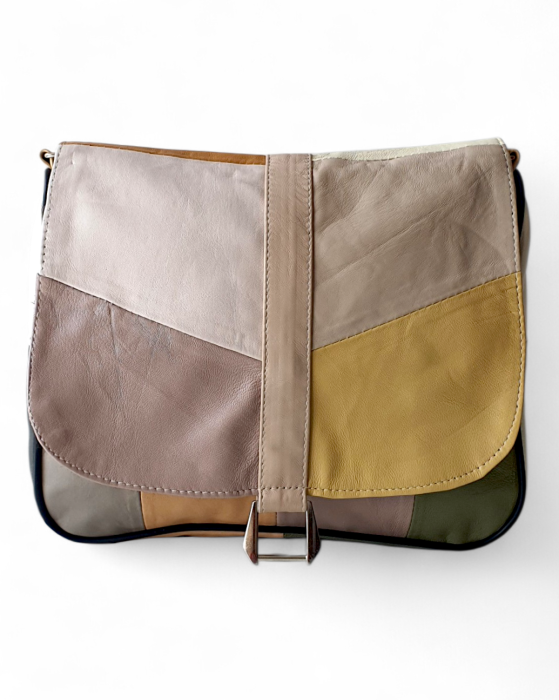 Geanta Dama Piele Naturala Multicolora Emi G04765 [2]