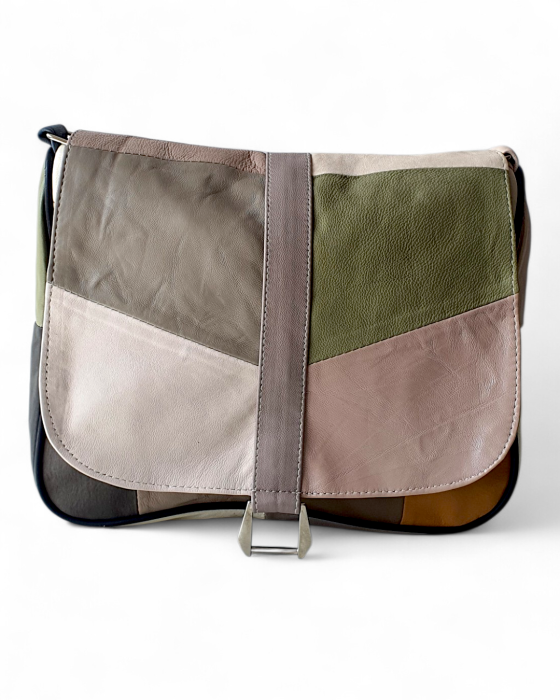 Geanta Dama Piele Naturala Multicolora Emi G04767 [2]