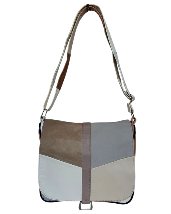 Geanta Dama Piele Naturala Multicolora Emi G04812 [2]
