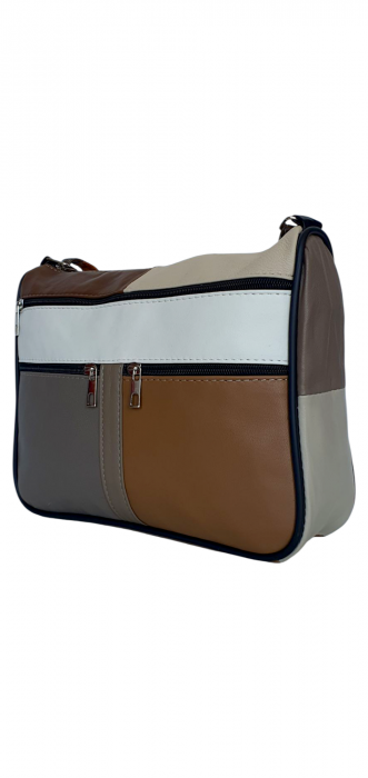 Geanta Dama Piele Naturala Multicolora Ero G04375 [1]