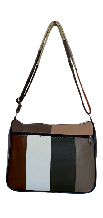 Geanta Dama Piele Naturala Multicolora Ero G04375 [4]