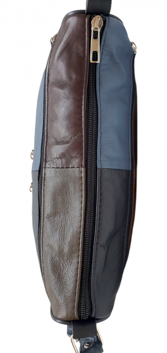 Geanta Dama Piele Naturala Multicolora Ero G04376 [5]