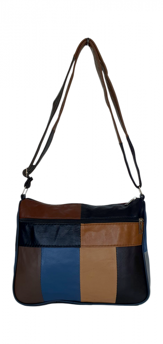 Geanta Dama Piele Naturala Multicolora Ero G04377 [4]