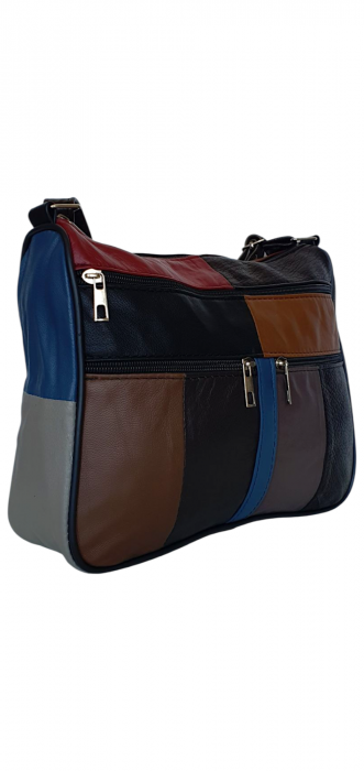 Geanta Dama Piele Naturala Multicolora Ero G04377 [3]