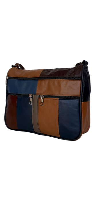 Geanta Dama Piele Naturala Multicolora Ero G04534 [1]
