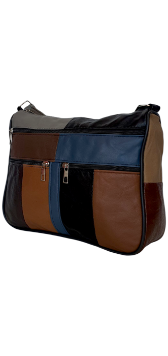 Geanta Dama Piele Naturala Multicolora Ero G04535 [1]