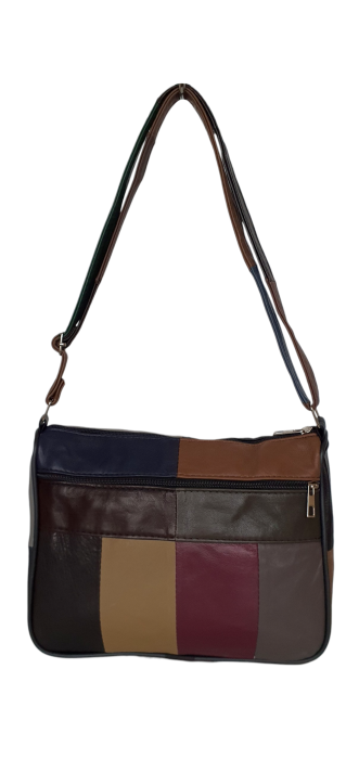 Geanta Dama Piele Naturala Multicolora Ero G04604 [4]