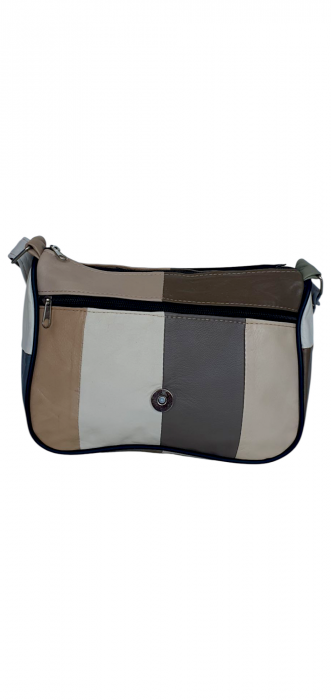 Geanta Dama Piele Naturala Multicolora Kendra G04361 [5]