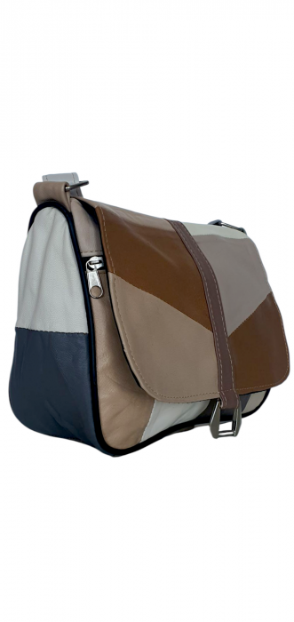 Geanta Dama Piele Naturala Multicolora Kendra G04361 [3]
