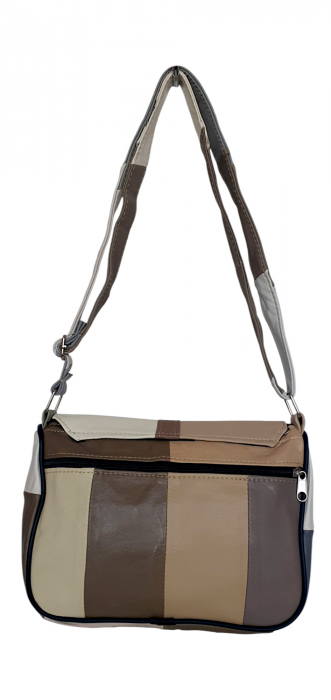 Geanta Dama Piele Naturala Multicolora Kendra G04361 [4]