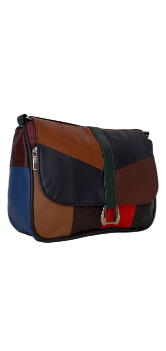 Geanta Dama Piele Naturala Multicolora Kendra G04525 [3]