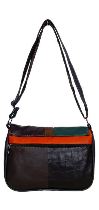 Geanta Dama Piele Naturala Multicolora Kendra G04526 [4]