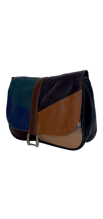 Geanta Dama Piele Naturala Multicolora Kendra G04526 [1]