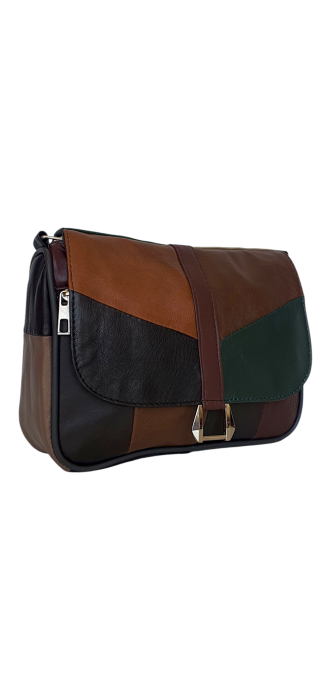 Geanta Dama Piele Naturala Multicolora Kendra G04527 [3]