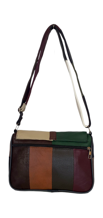 Geanta Dama Piele Naturala Multicolora Kendra G04527 [4]
