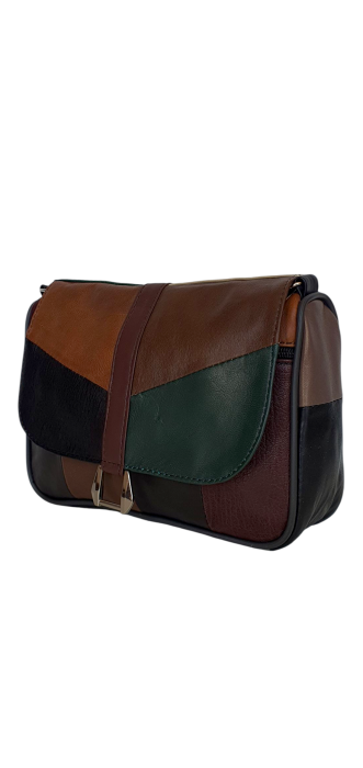 Geanta Dama Piele Naturala Multicolora Kendra G04527 [1]