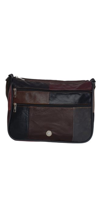 Geanta Dama Piele Naturala Multicolora Emi  G04653 [5]