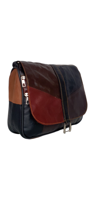 Geanta Dama Piele Naturala Multicolora Emi G04654 [3]