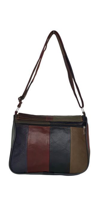 Geanta Dama Piele Naturala Multicolora Emi G04655 [4]