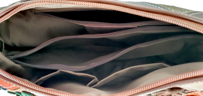 Geanta Dama Piele Naturala Multicolora Milano G04671 [6]