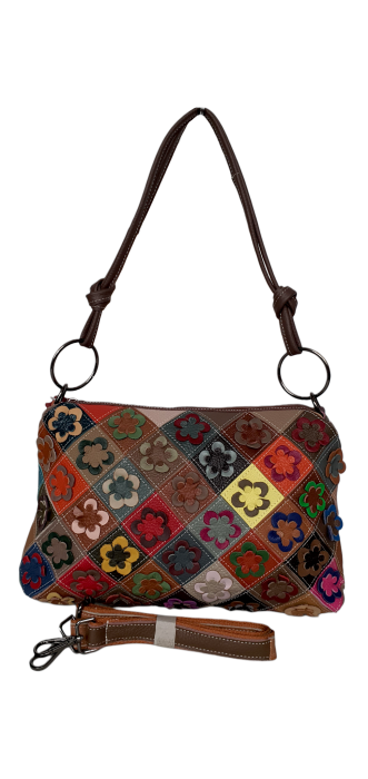 Geanta Dama Piele Naturala Multicolora Milano G04671 [2]