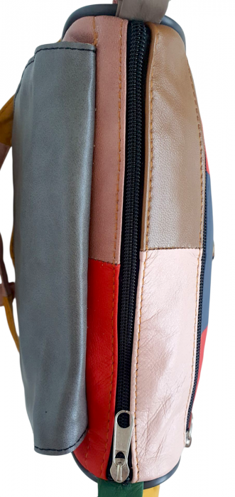 Geanta Dama Piele Naturala Multicolora Paloma G04351 [6]