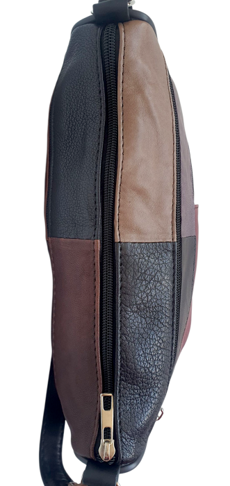 Geanta Dama Piele Naturala Multicolora Ruxandra G04552 [5]