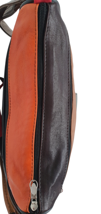 Geanta Dama Piele Naturala Multicolora Ruxandra G04629 [5]