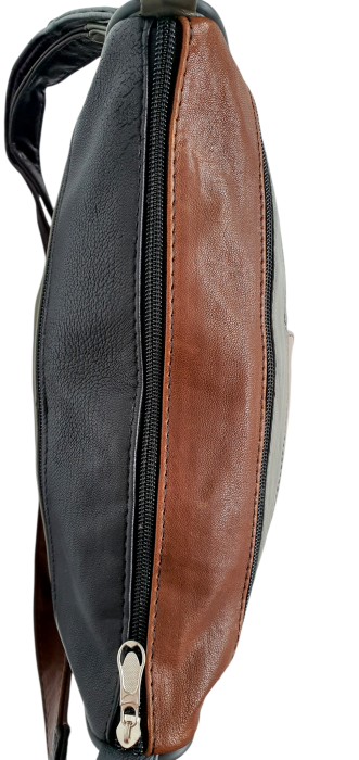 Geanta Dama Piele Naturala Multicolora Ruxandra G04631 [5]