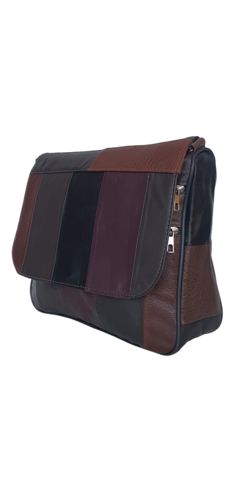 Geanta Dama Piele Naturala Multicolora Svetlana G04469 [1]
