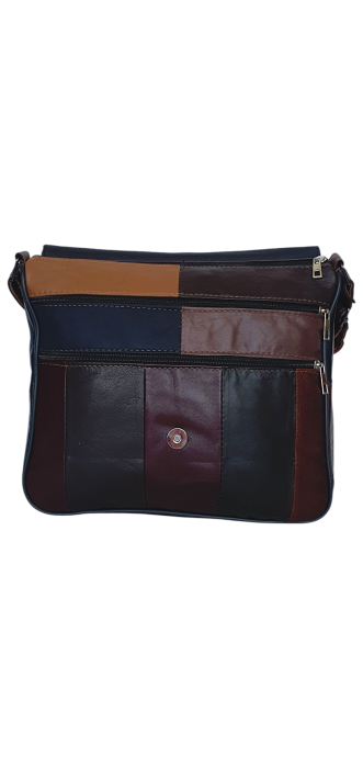 Geanta Dama Piele Naturala Multicolora Svetlana G04469 [5]