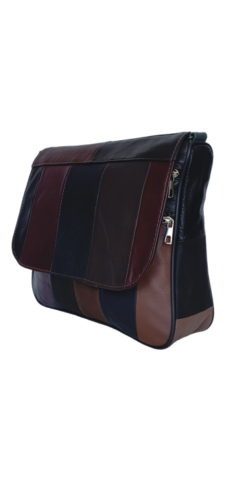 Geanta Dama Piele Naturala Multicolora Svetlana G04471 [1]