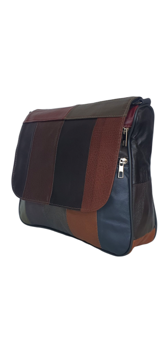 Geanta Dama Piele Naturala Multicolora Svetlana G04472 [1]