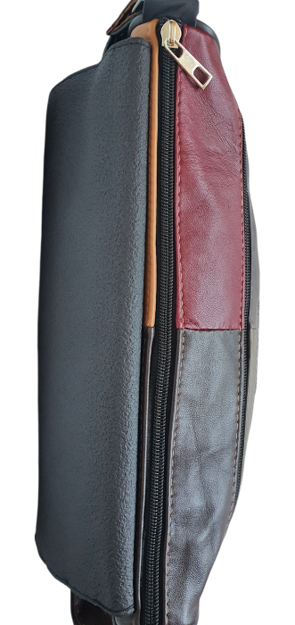 Geanta Dama Piele Naturala Multicolora Svetlana G04472 [6]