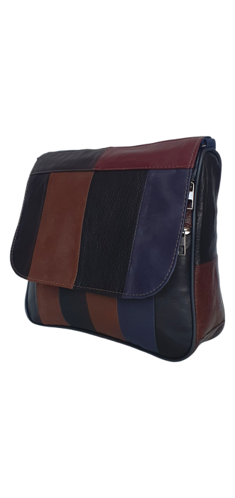 Geanta Dama Piele Naturala Multicolora Svetlana G04473 [1]