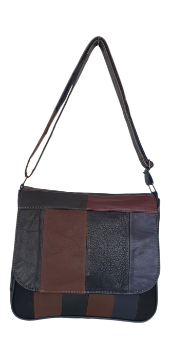 Geanta Dama Piele Naturala Multicolora Svetlana G04473 [2]