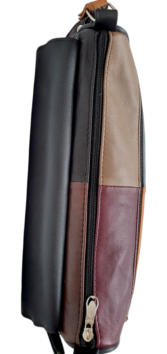 Geanta Dama Piele Naturala Multicolora Svetlana G04606 [6]