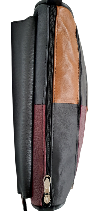 Geanta Dama Piele Naturala Multicolora Svetlana G04608 [6]