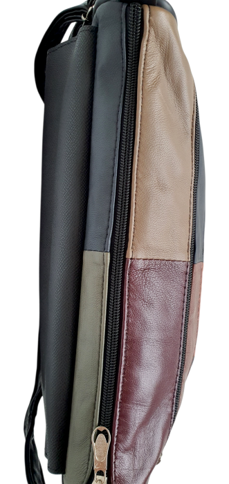 Geanta Dama Piele Naturala Multicolora Svetlana G04609 [6]