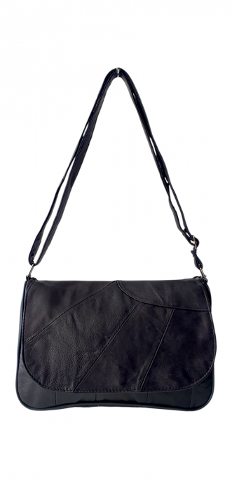 Geanta Dama Piele Naturala Neagra Ada G04066 [2]
