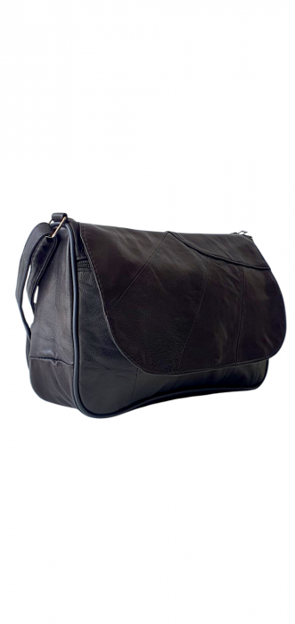 Geanta Dama Piele Naturala Neagra Ada G04066 [3]