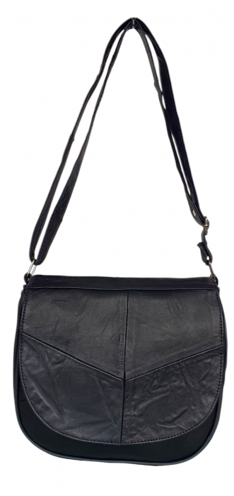 Geanta Dama Piele Naturala Neagra Adriana G04345 [2]