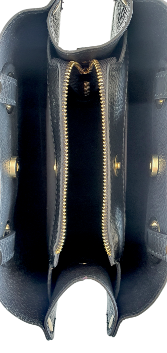 Geanta Dama Piele Naturala Neagra Artemis G04616 [5]