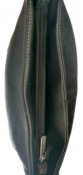 Geanta Dama Piele Naturala Neagra Dorotea G03990 [5]