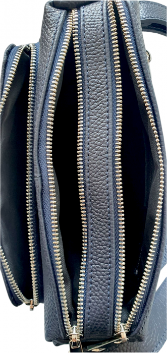 Geanta Dama Piele Naturala Neagra Eca G04145 [6]