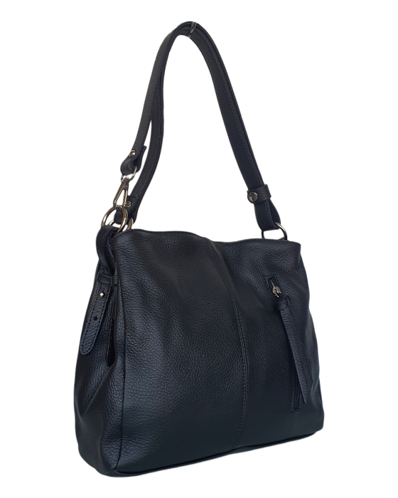 Geanta Dama Piele Naturala Neagra Eleanor G04724 [2]