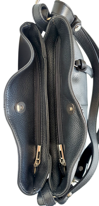 Geanta Dama Piele Naturala Neagra Eleanor G04724 [5]